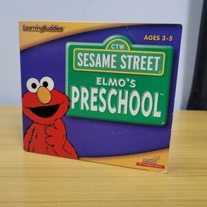 Sesame Street: Elmo's Preschool PC CD-ROM Learning Buddies 1999